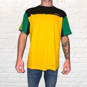 🔱🔥Mens Adidas Retro Color Block NWT TShirt🔥🔱